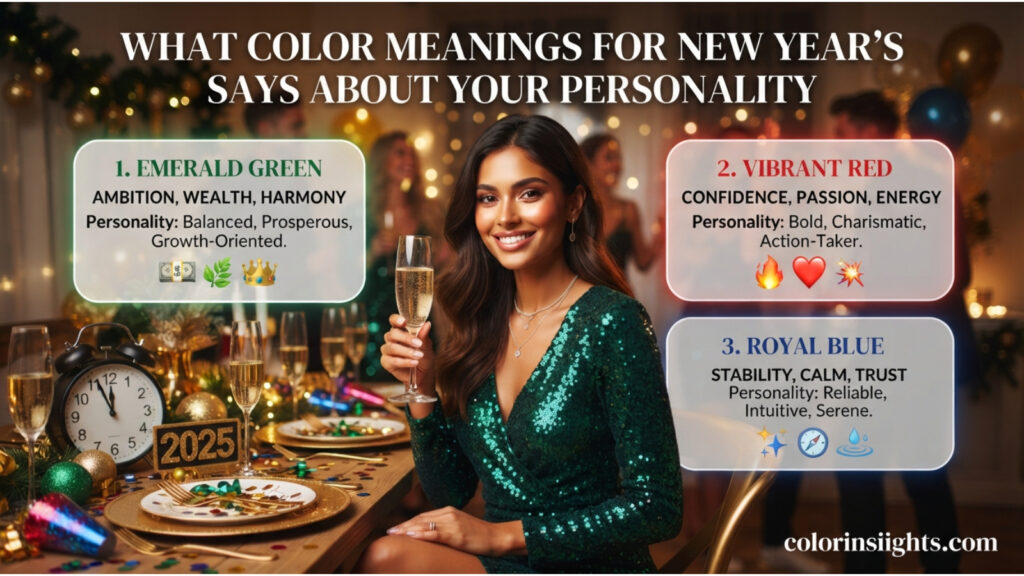 What Color Meanings for New Years Says About Your Personality