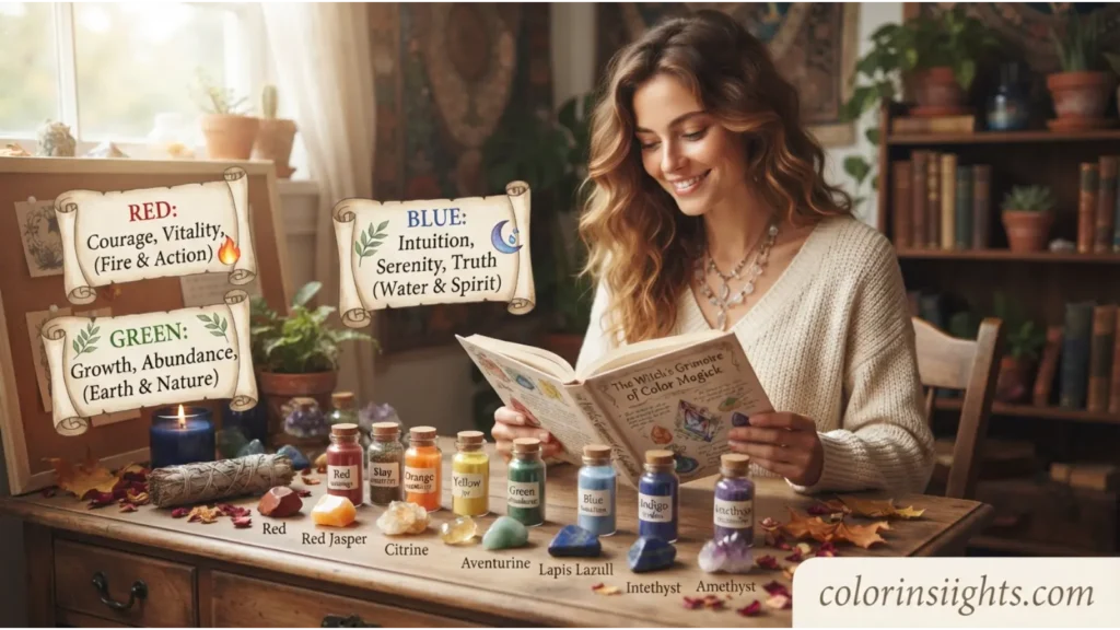What Color Meanings in Witchcraft Says About Your Personality