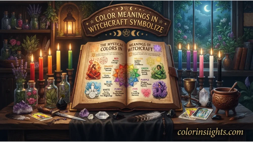 What Does the Color Meanings in Witchcraft Symbolize?