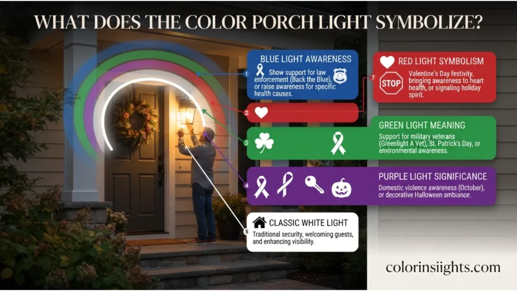 What Does the Color Porch Light Symbolize