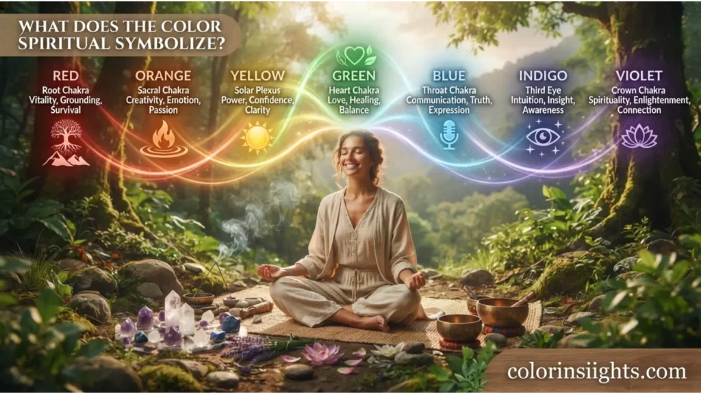 What Does the Color Spiritual Symbolize