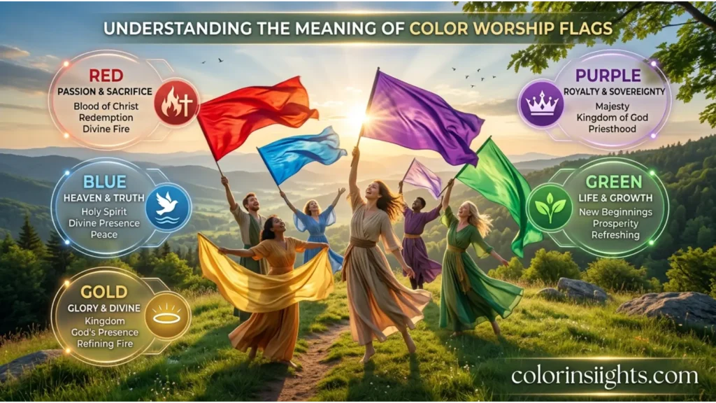 What Does the Color Worship Flag Symbolize