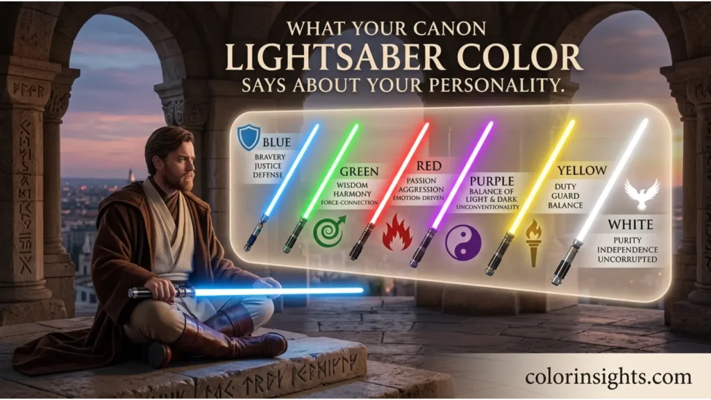 What Canon Lightsaber Color Says About Your Personality