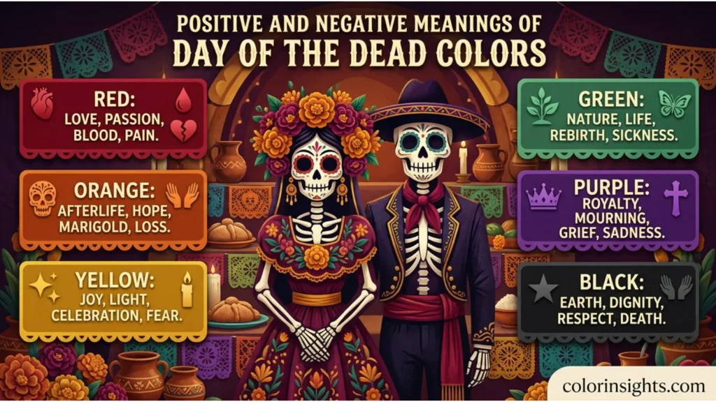 Day of the Dead Color Meanings