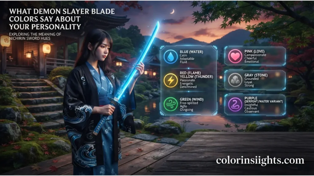 What Demon Slayer Blade Colors Say About Your Personality