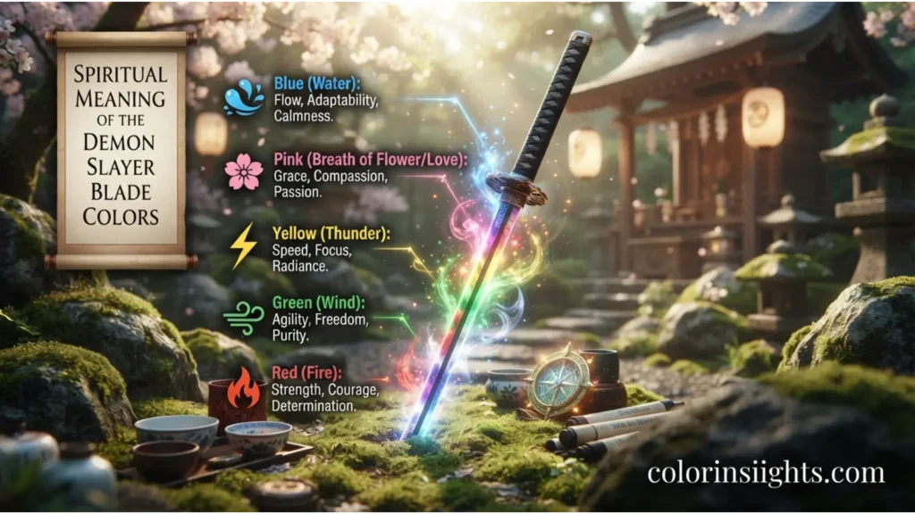 Spiritual Meaning of the Demon Slayer Blade Colors