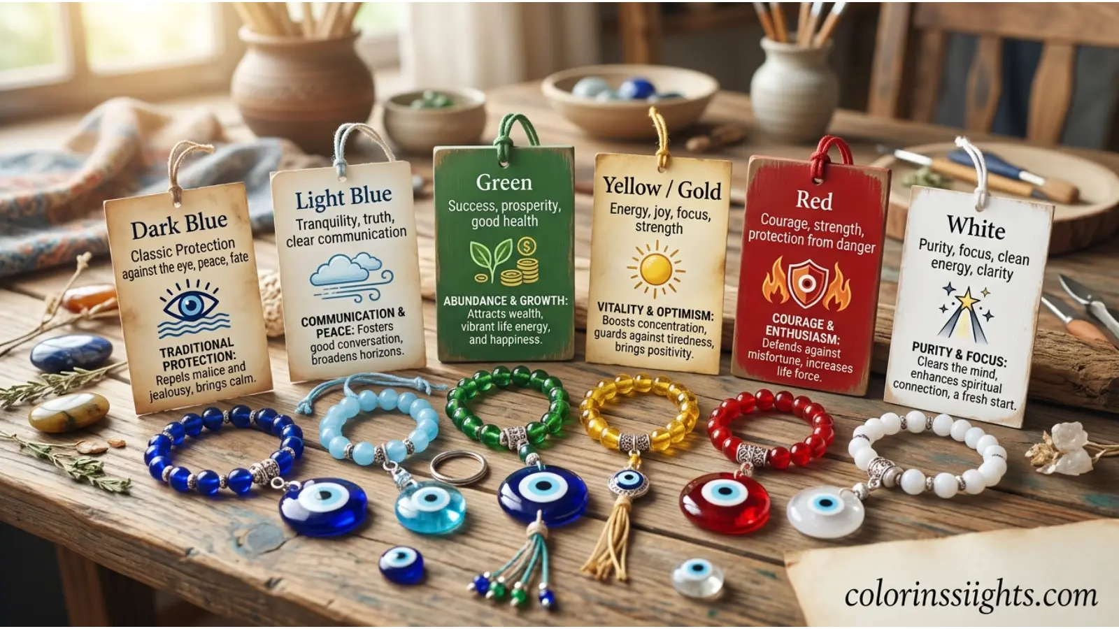 Different Evil Eye Color Meanings
