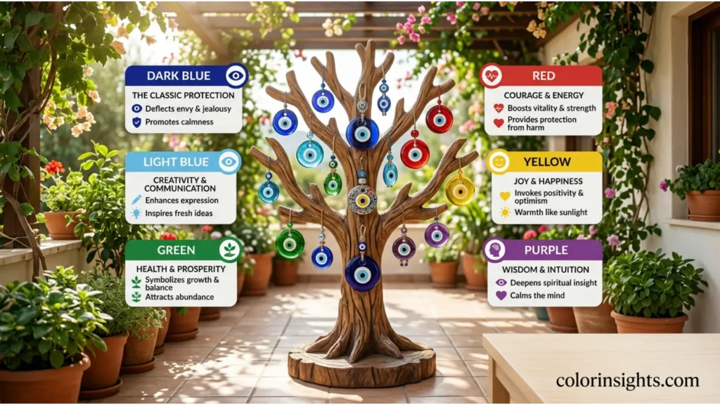 Meanings of Different Evil Eye Colors