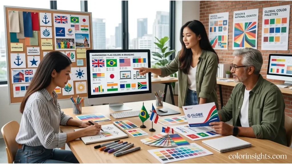 Flag Colors in Design, Branding, and National Identity