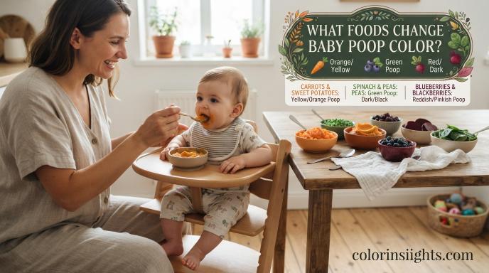 What Foods Change Baby Poop Color?