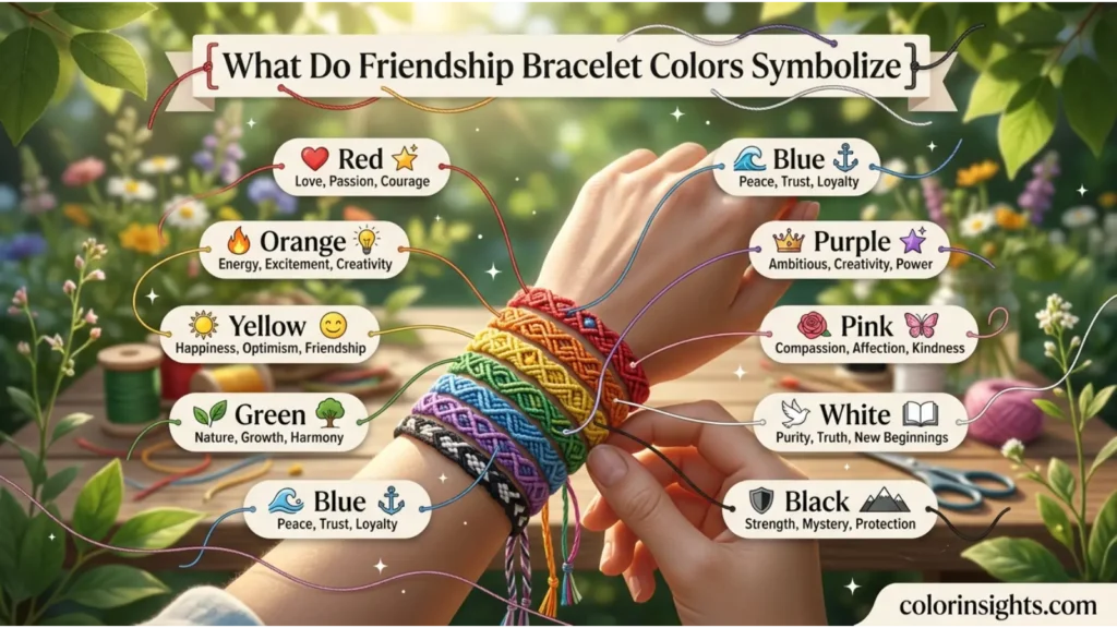 What Do Friendship Bracelet Colors Symbolize