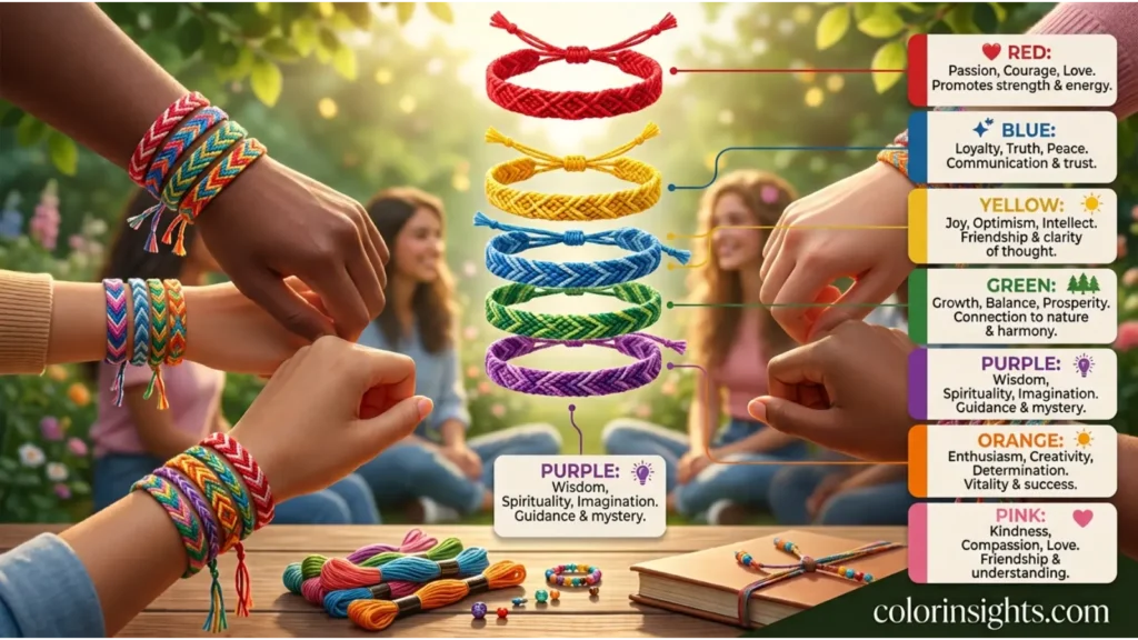 Spiritual Meaning of Friendship Bracelet Colors