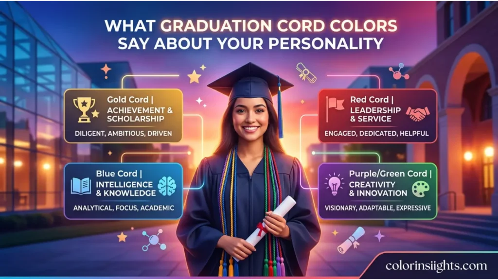 What Graduation Cord Colors Say About Your Personality