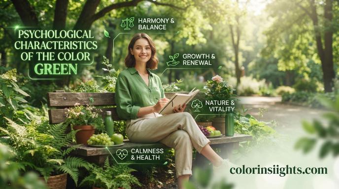 Psychological Characteristics of the Color Green