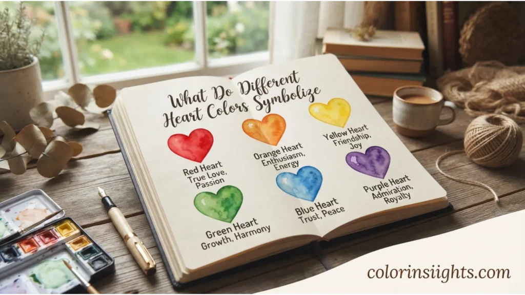 What Do Different Heart Colors Symbolize