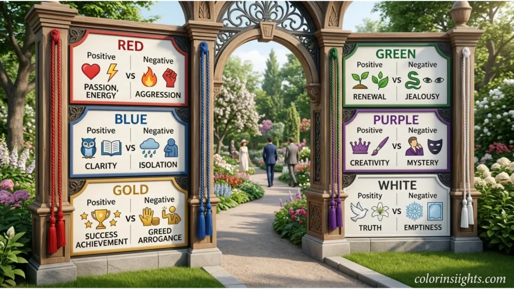 Positive and Negative Meanings of Honor Cord Colors