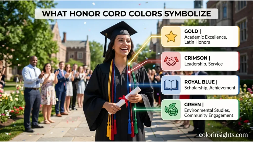 What Do Honor Cord Colors Symbolize