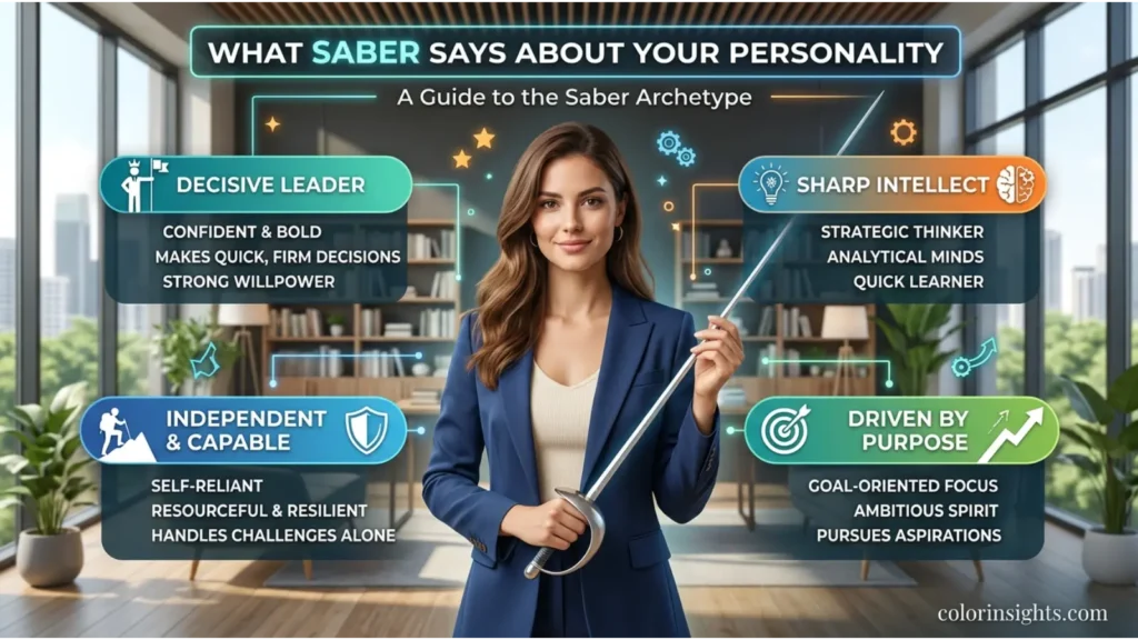 What Saber Says About Your Personality