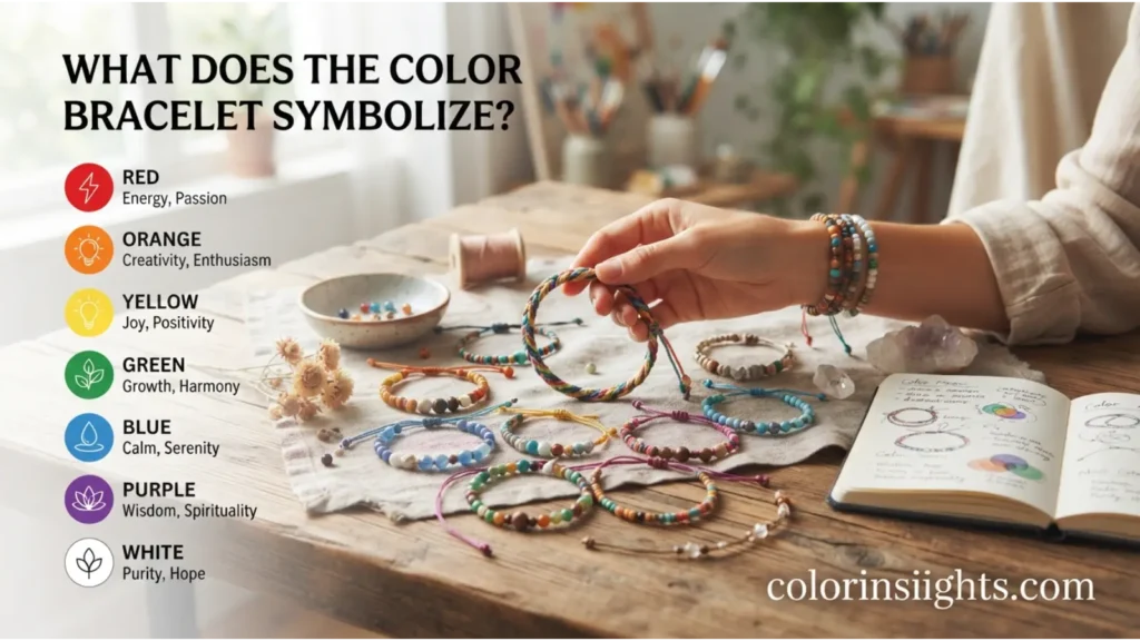 What Does the Color Bracelet Symbolize