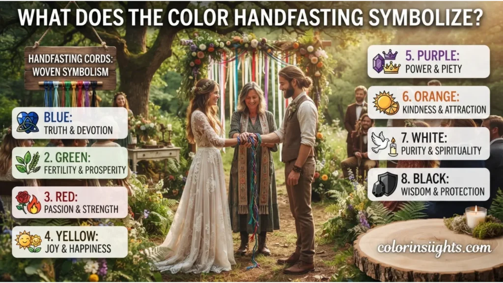What Does the Color Handfasting Symbolize?