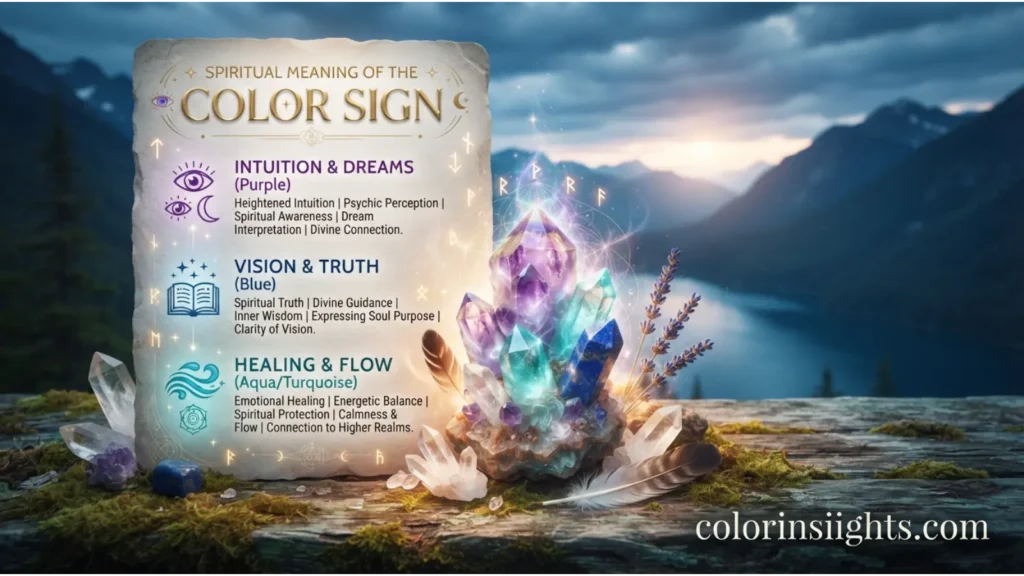 Spiritual Meaning of the Color Sign