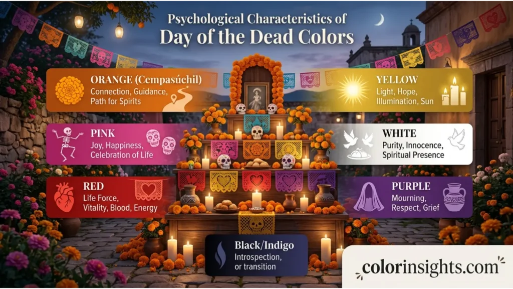 Psychological Characteristics of the Day of the Dead Colors