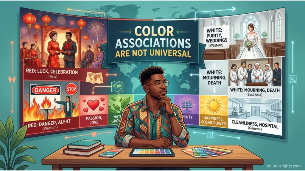 Color Associations Are Not Universal