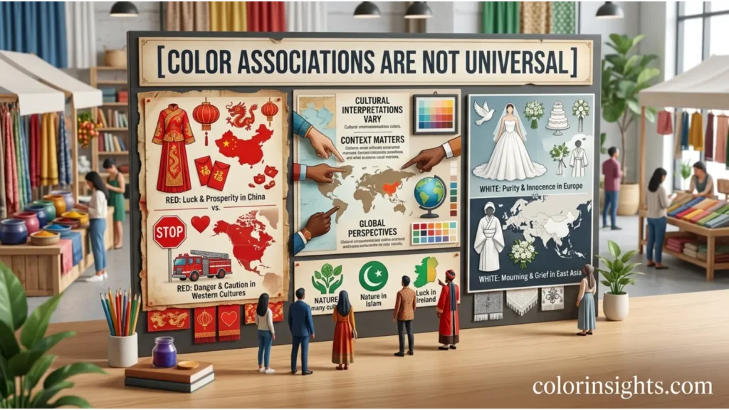 Color Associations Are Not Universal