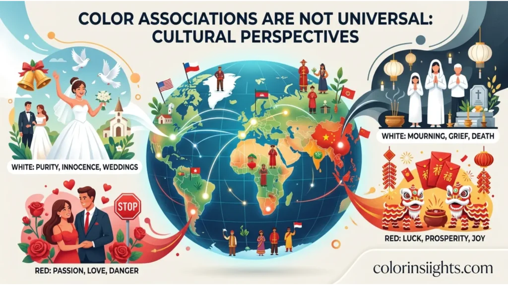 Color Associations Are Not Universal