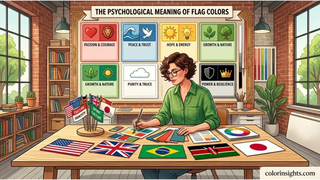 Psychological Meaning of Flag Colors