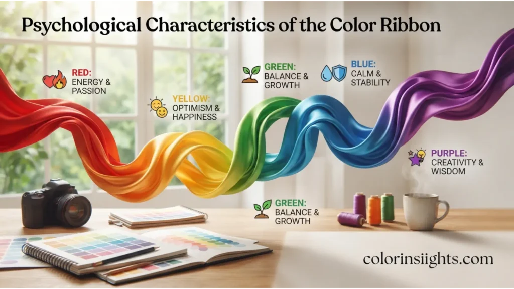 Psychological Characteristics of the Color Ribbon