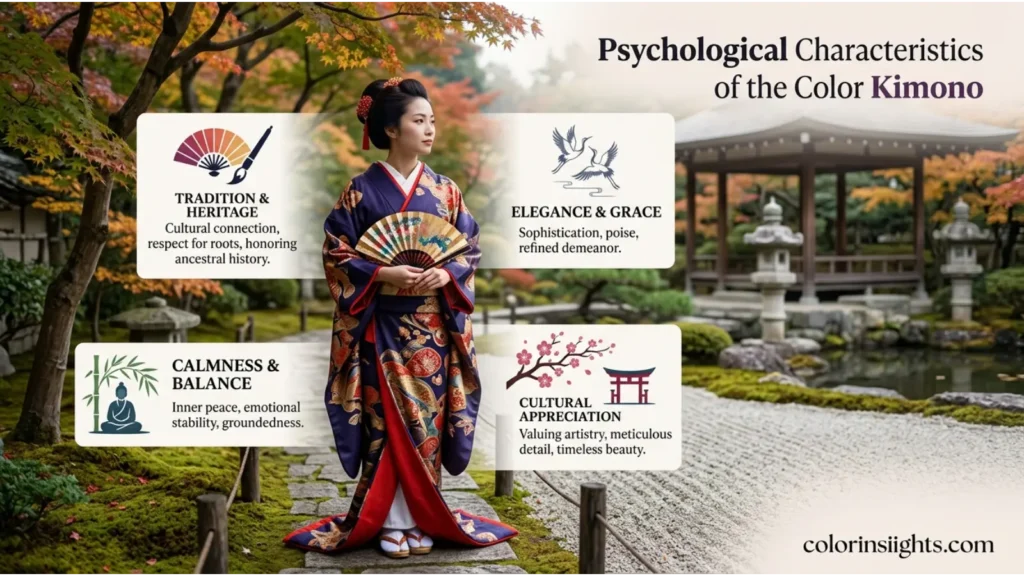Psychological Characteristics of the Color Kimono