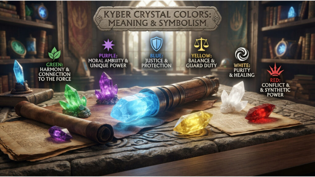 What Does the Kyber Crystal Color Meaning Symbolize?