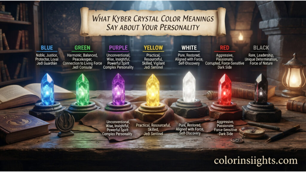 What Kyber Crystal Color Meanings Say About Your Personality