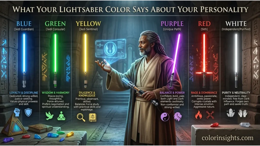 What Light Saber Color Says About Your Personality