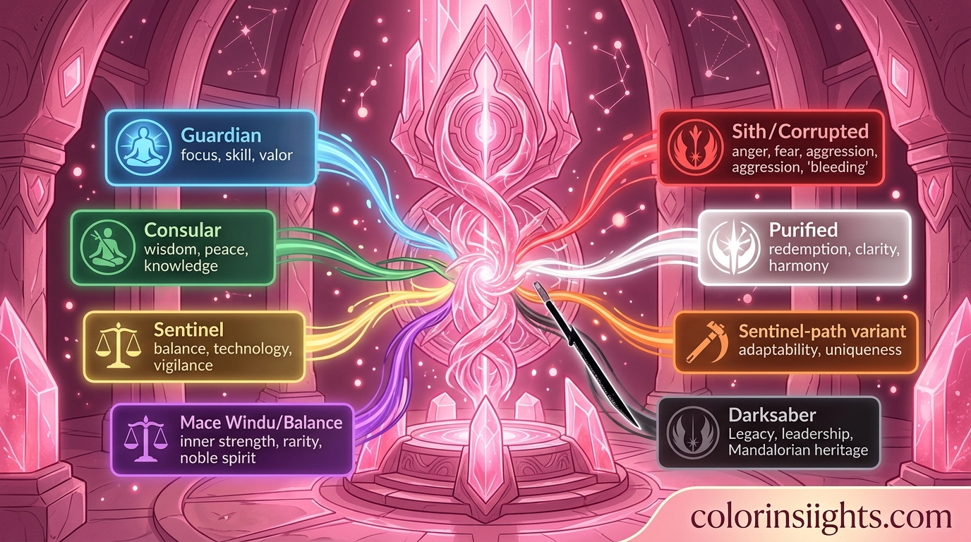 Lightsaber Color Meanings Canon