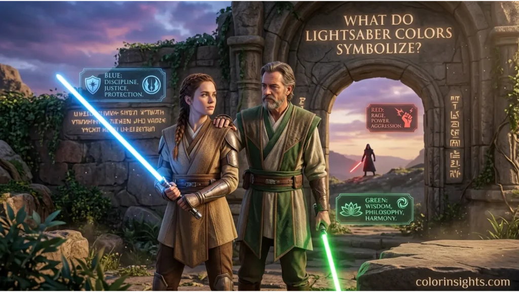 What Do Lightsaber Colors Symbolize