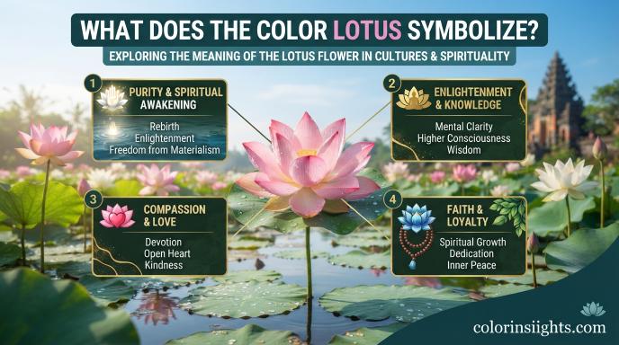 What Does the Color Lotus Symbolize?