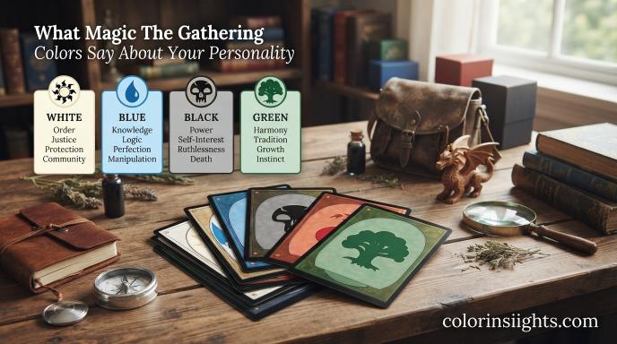 What Magic The Gathering Colors Say About Your Personality