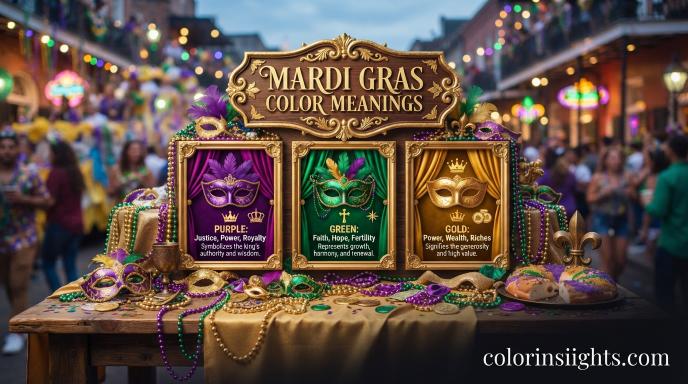 Mardi Gras Color Meanings