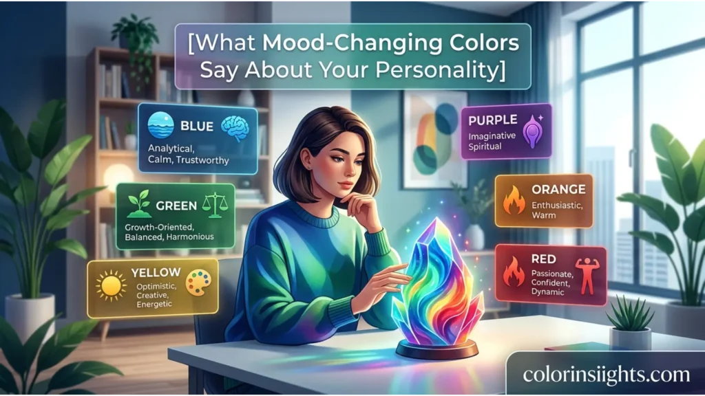 What Mood-Changing Colors Say About Your Personality