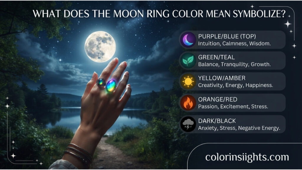 Spiritual Meaning of Moon Ring Color Meanings