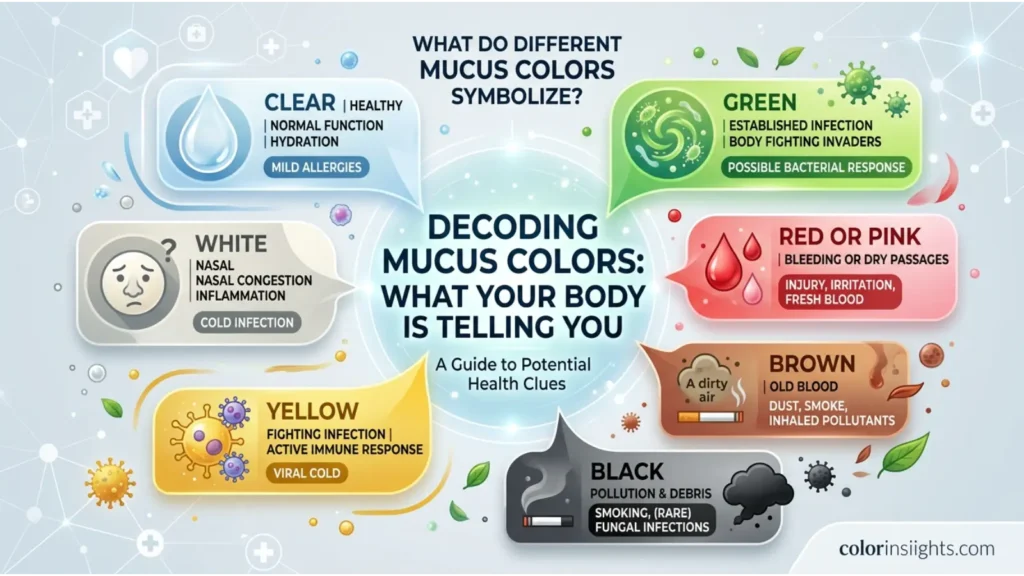 What Do Different Mucus Colors Symbolize