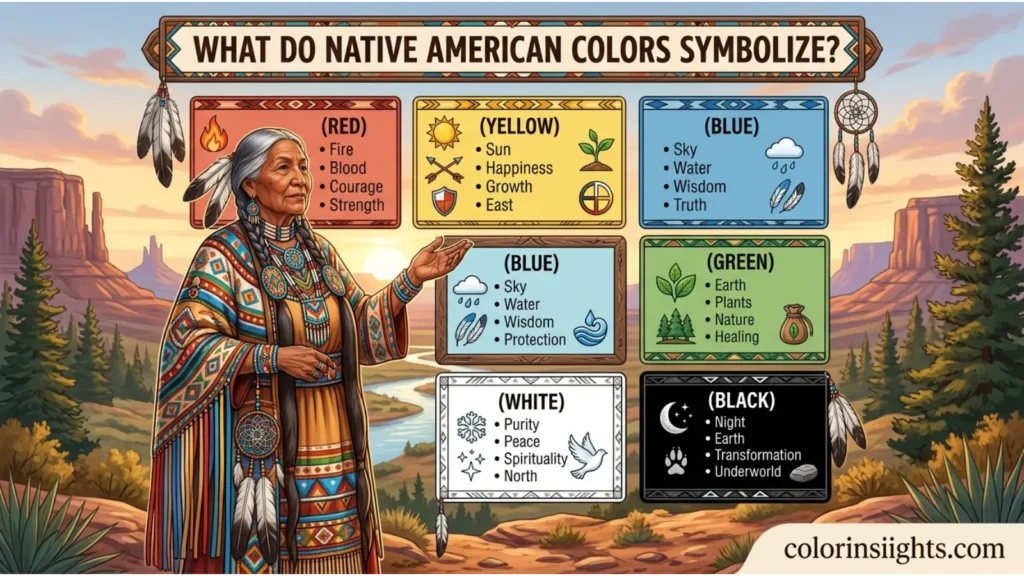 What Do Native American Colors Symbolize