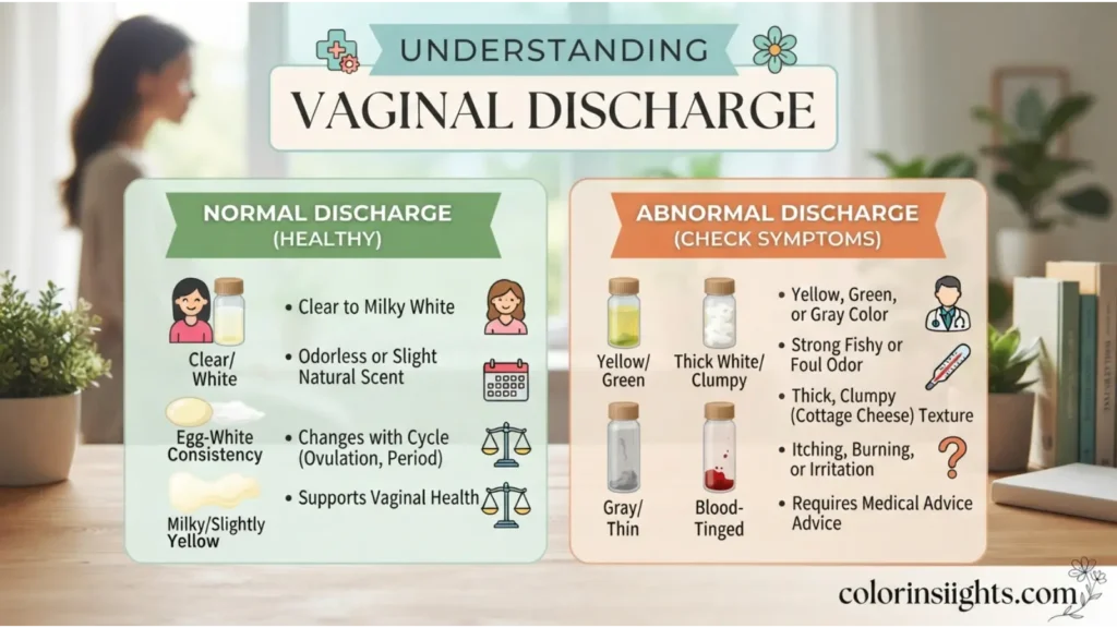 Normal vs. Abnormal Vaginal Discharge