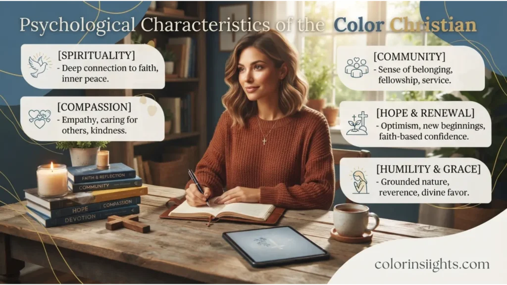 Psychological Characteristics of the Color Christian