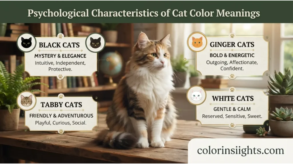 Psychological Characteristics of Cat Color Meanings