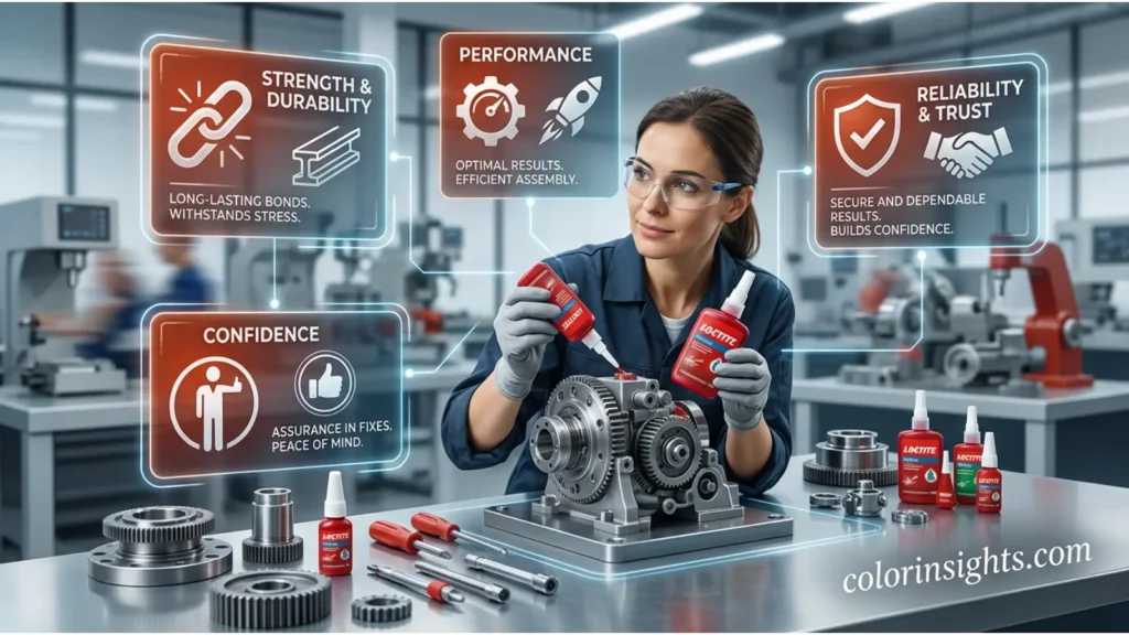 Psychological Characteristics of the Color Loctite