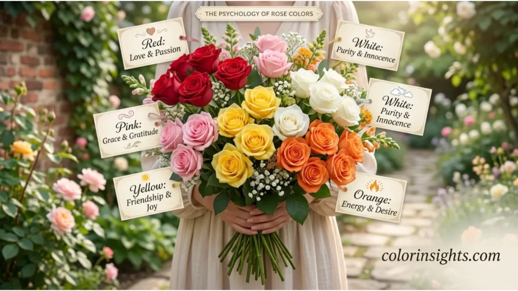 Psychological Characteristics of the Color of Roses