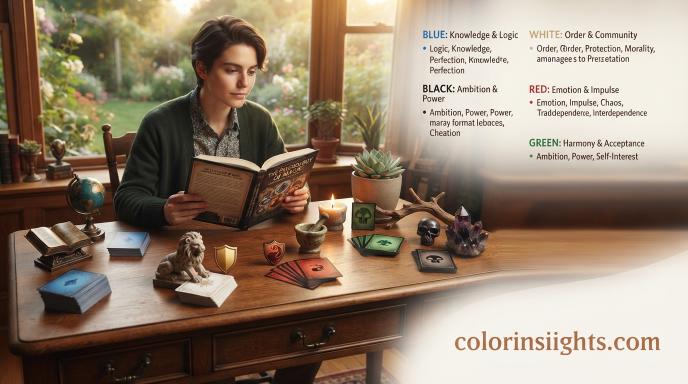 Psychological Characteristics of the Color Magic The Gathering